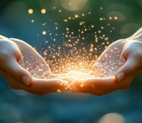Kreative-Healing-Anwendung als ganzheitliche Körperarbeit zur Förderung von Entspannung, innerer Balance und bewusster Wahrnehmung.