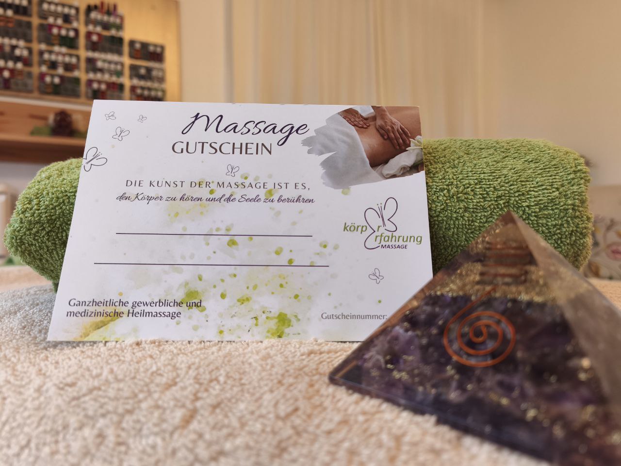 LAST MINUTE — wie wärs mit einem entspannenden Massagegutschein?
